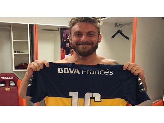 De Rossi sueña con jugar en Boca.