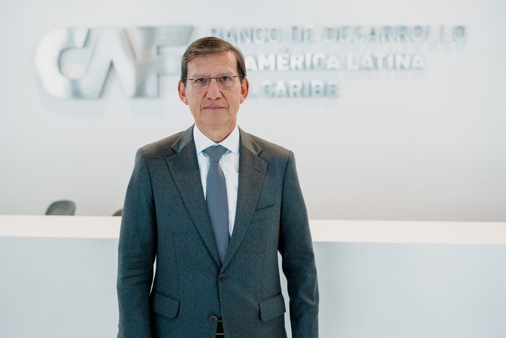 Miguel Ostos representative of the CAF in Uruguay.