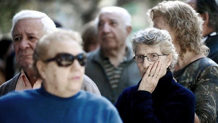 Jubilados y pensionados. 