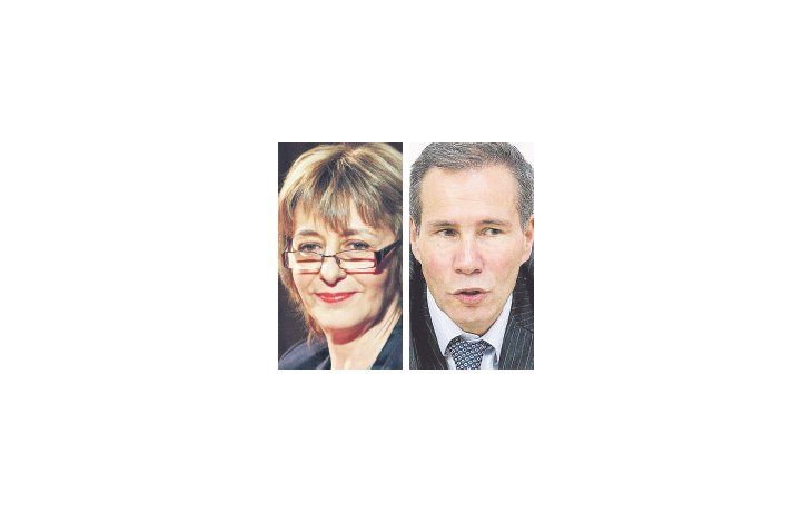 Alejandra Gils Carbó y Alberto Nisman