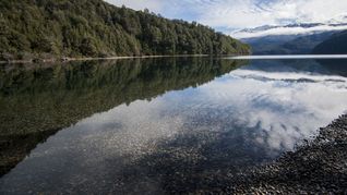 Parque Nacional Los Alerces, en Chubut.