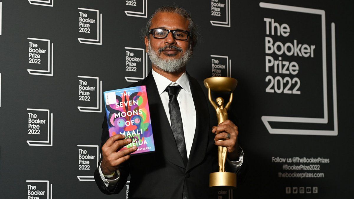 Writer Shehan Karunatilaka won the prestigious Booker Prize