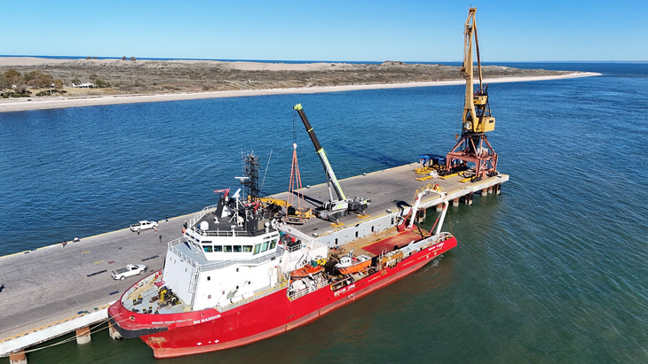 La incorporación de Bahía Grande también refleja el creciente dinamismo que atraviesa la actividad marítima vinculada al sector energético. La incorporación de Bahía Grande también refleja el creciente dinamismo que atraviesa la actividad marítima vinculada al sector energético.