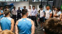 racing inicio la pretemporada, con la presencia de quintero y varias ausencias de peso