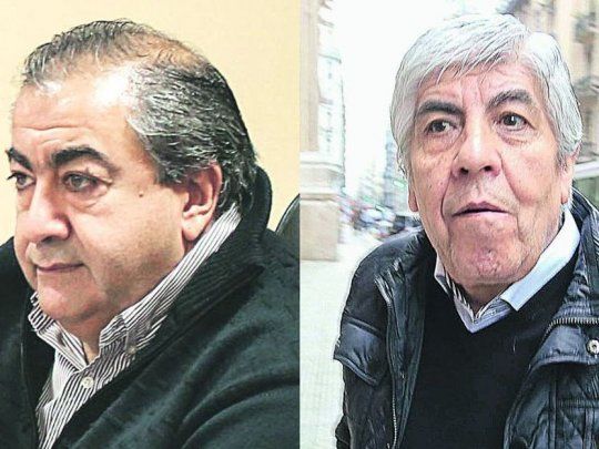 Héctor Daer y&nbsp;Hugo Moyano.