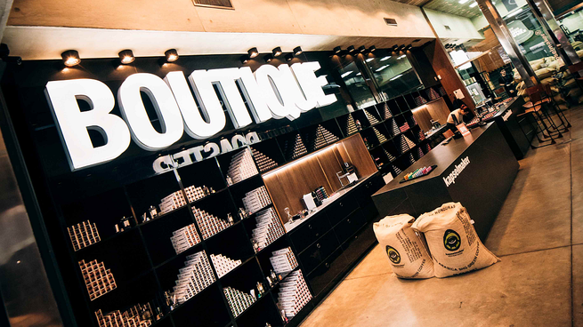 Boutique de café, una propuesta para emprendedores locales.