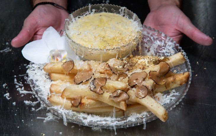 Papas fritas por u$s200.