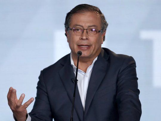 El candidato presidencial de la izquierda en Colombia Gustavo Petro.