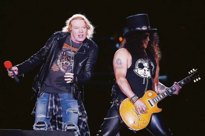 Guns N 'Roses. Lollapalooza confirmed yesterday the performance of the famous band of the 90s.