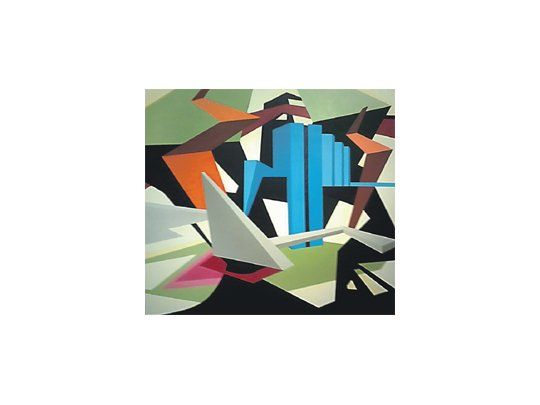Serie Superficies Aparentes N° 3 (2012) de Valeria Calvo, una de las artistas de la generación nacida en los 60 y 70 que conforman “Geométría al límite” y que revelan las ilimitadas posibilidades de un lenguaje que se renueva, cumplidos ya 100 años del nacimiento de la abstracción geométrica.