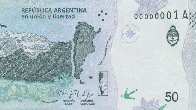 El billete de 50 pesos que puede valer hasta 2 millones por un increíble error de impresión.