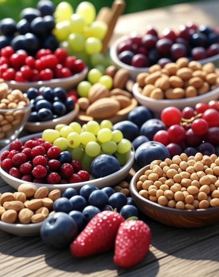 Polyphenols are found in fruits, legumes and other foods. Polyphenols are found in fruits, legumes and other foods.