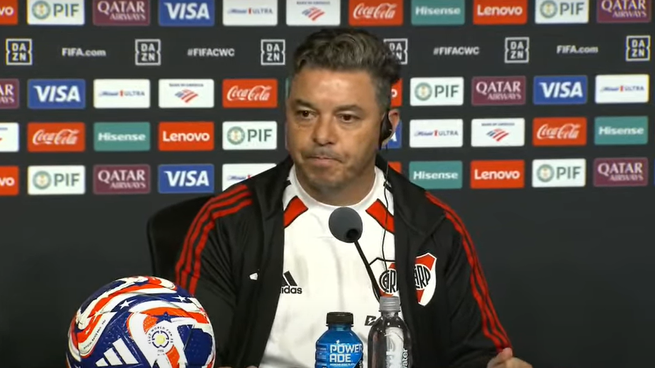 Marcelo Gallardo palpitó el debut de River en el Mundial de Clubes.