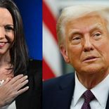 La lider opositora de Venezuela le presentó la medalla del premio Nobel de la Paz a Donald Trump. La lider opositora de Venezuela le presentó la medalla del premio Nobel de la Paz a Donald Trump.