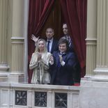 Javier Milei acompañó la jura de los diputados electos. Javier Milei acompañó la jura de los diputados electos.