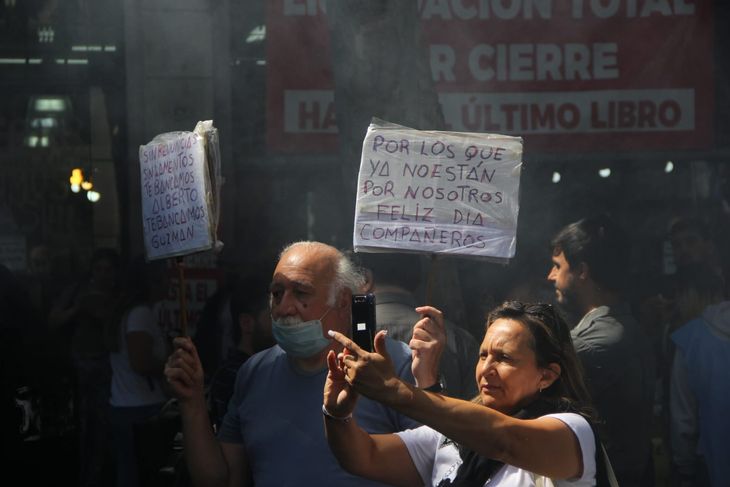 Miles en la Plaza de Mayo 
