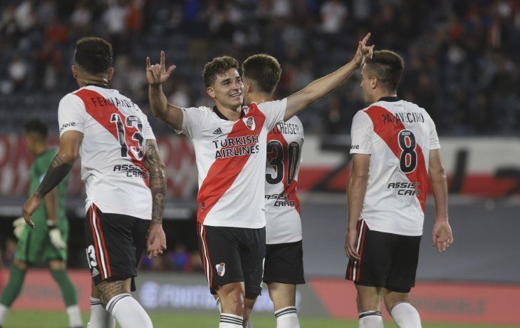 River le ganó a Patronato en la Liga Profesional de Fútbol con cuatro goles de Julián Álvarez.