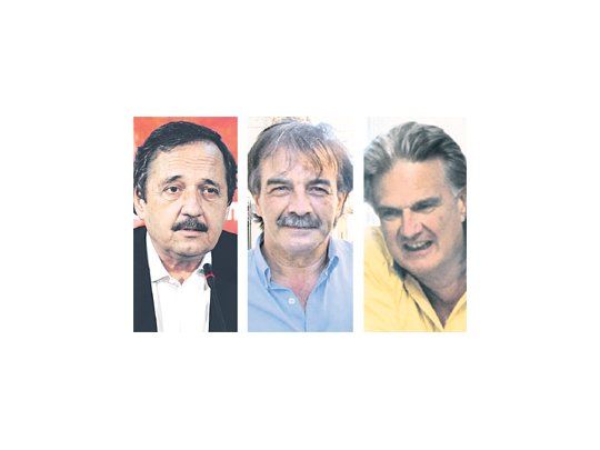 Ricardo Alfonsín, Miguel Bazze, Juan Manuel Casella