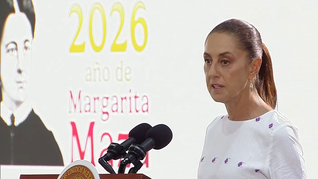 Claudia Sheinbaum en la Mañanera desde Veracruz. Claudia Sheinbaum en la Mañanera desde Veracruz.