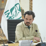 Jesús Esteva y Zoé Robledo firman acuerdo. Jesús Esteva y Zoé Robledo firman acuerdo.