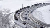 Movimiento de tropas rusas en Crimea.