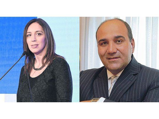 María Eugenia Vidal y Juan Manzur.