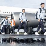El miércoles por la mañana, La Celeste llegó a Cancún para disputar el Mundial 2026. El miércoles por la mañana, La Celeste llegó a Cancún para disputar el Mundial 2026.
