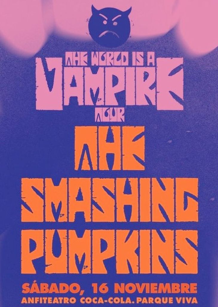The official flyer for the Costa Rica show, very similar to the one that appeared in Buenos Aires. The official flyer for the Costa Rica show, very similar to the one that appeared in Buenos Aires.