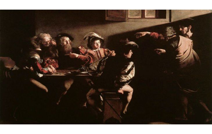 ámbito.com | pecador. El cuadro favorito del Papa Francisco, “La vocación de San Mateo” de Caravaggio. El claroscuro del peronismo bonaerense.