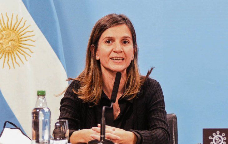 Fernanda Raverta, titular de ANSES.