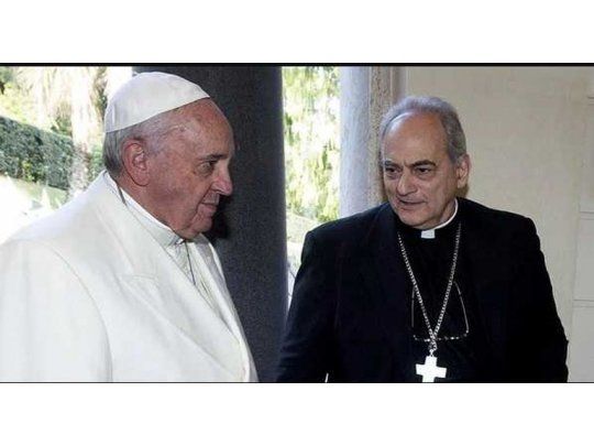 Sánchez Sorondo junto al Papa Francisco.