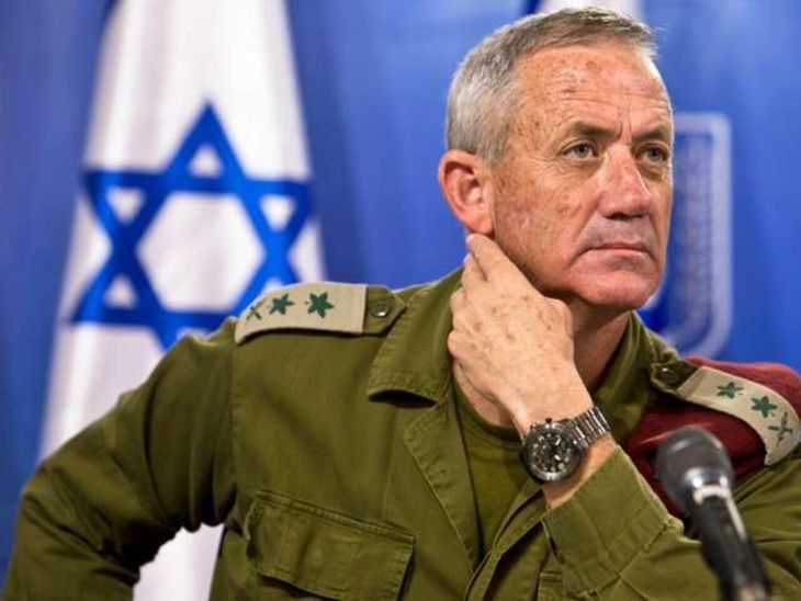 Benny Gantz, the minister "without portfolio" in Benjamin Netanyahu