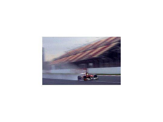 Felipe Massa, con Ferrari, fue el más rápido en los entrenamientos que las escuderías de F-1 efectuaron en Montmeló.