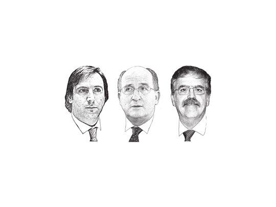 Hernán Lorenzino, Antoni Brufau, Julio De Vido