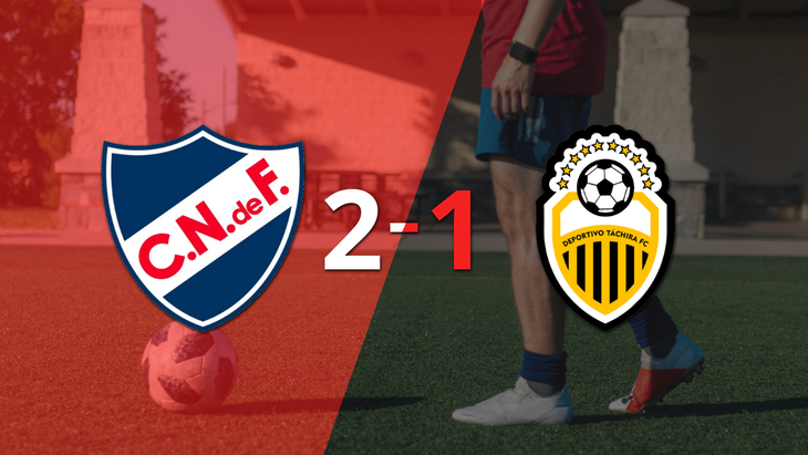 Nacional sacó los 3 puntos en casa al vencer 2-1 a Táchira