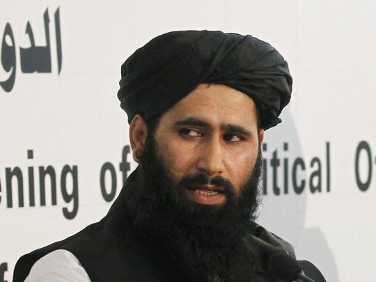Mohamad Naeem, uno de los portavoces de los talibanes.&nbsp;