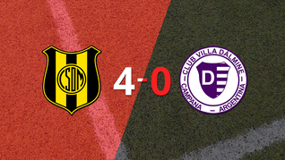 dep. madryn goleo 4-0 a villa dalmine con doblete de brian ferreyra