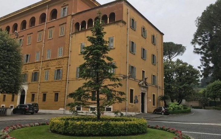 La sede del tribunal del Vaticano.