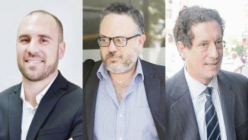 ámbito.com | Martín Guzmán, Matías Kulfas y Miguel Pesce.