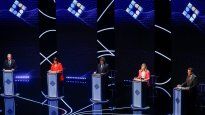 El segundo debate presidencial se realizó en la Facultad de Derecho de la UBA.&nbsp;
