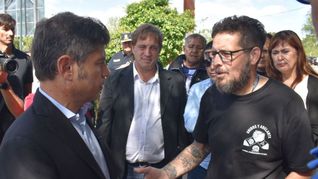 El gobernador Axel Kicillof ya mantuvo contactos informales con el Sindicato del Neumático por el cierre de FATE. El gobernador Axel Kicillof ya mantuvo contactos informales con el Sindicato del Neumático por el cierre de FATE.
