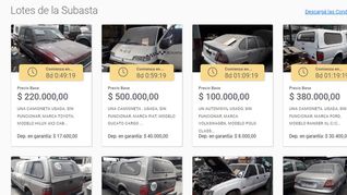 nueva subasta online de autos del banco ciudad: como participar