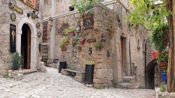 El pintoresco pueblo de Santo Stefano di Sessanio.&nbsp;
