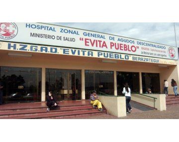 Los dos fallecidos por intoxicación fueron atendidos en el Hospital Evita Pueblo de Berazategui.