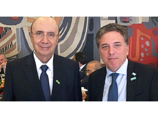 Reclamo. Dujovne visitó a Meirelles en Brasilia y se prometieron avanzar contra la doble imposición de Ganancias, vieja protesta de privados.