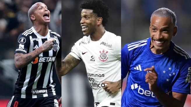  Atlético Mineiro, Corinthians, Cruzeiro  