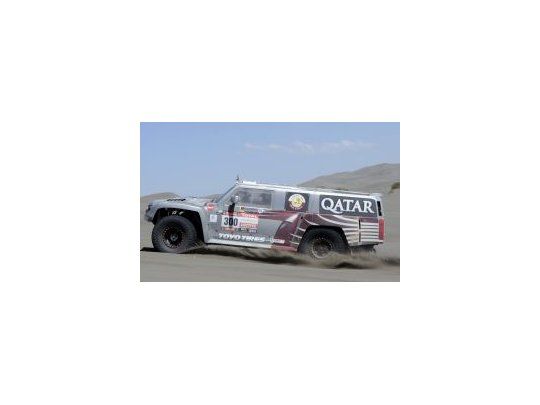 El campeón está. Al-Attiyah voló en la segunda etapa y recuperó posiciones en la general, donde marcha sexto.