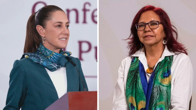 Claudia Sheinbuam y Leticia Ramírez.