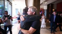 Rogelio Frigerio se reunió este sábado con Javier Milei.