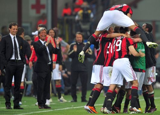 Milan fue superior en el clásico milanés y fue quien festejó